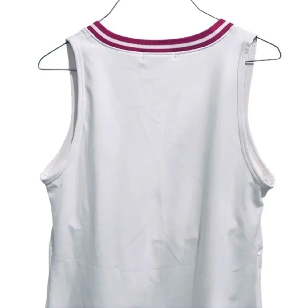 Sincerely Jules white‎ Tennis Golf Dress Size M NWT